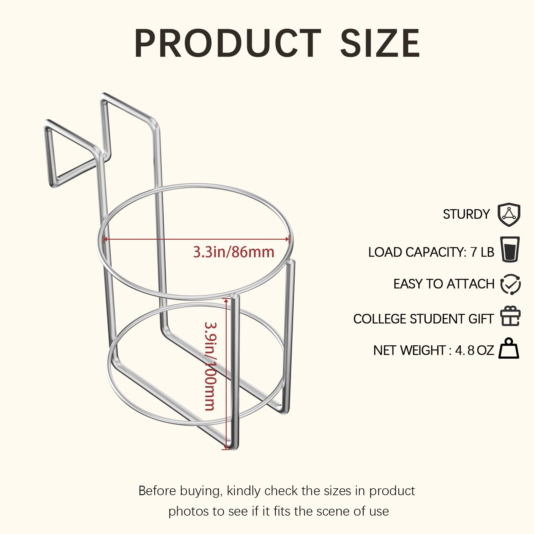 KOXHERO cup-holder-top-bunk installed for convenient night-time hydration.