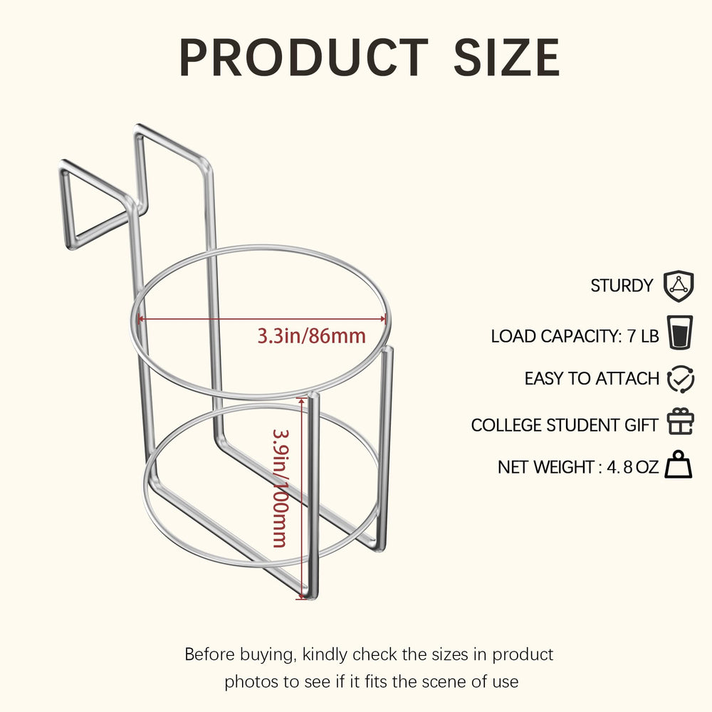 KOXHERO cup-holder-top-bunk installed for convenient night-time hydration.