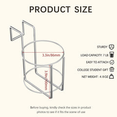 KOXHERO cup-holder-top-bunk installed for convenient night-time hydration.