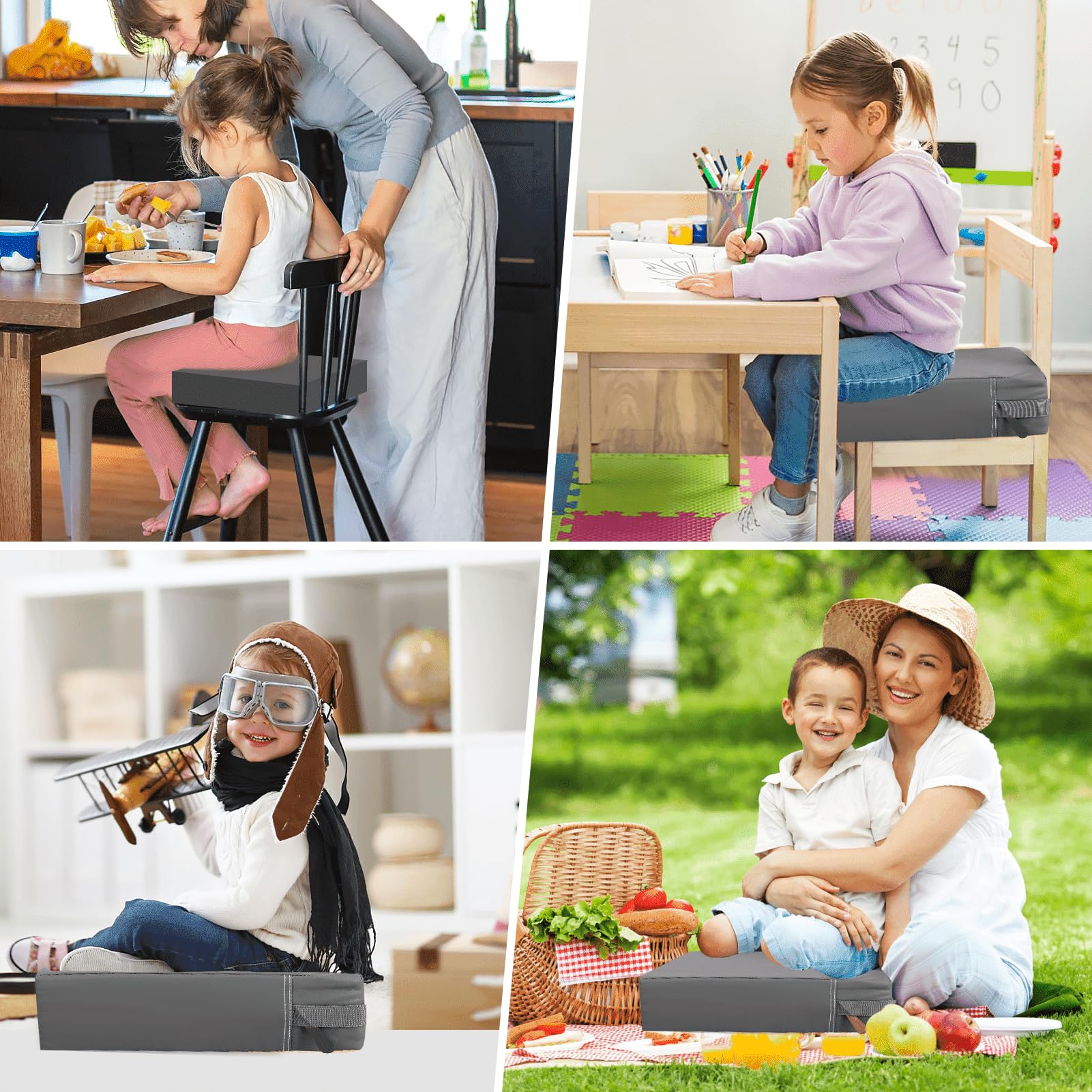 KOXUIUF adjustable straps fit most chairs for versatile home and travel use.