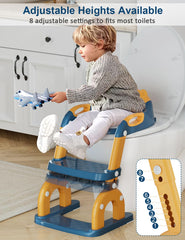 Koyosnier potty-seat-anti-skid-pedal improves grip during learning.