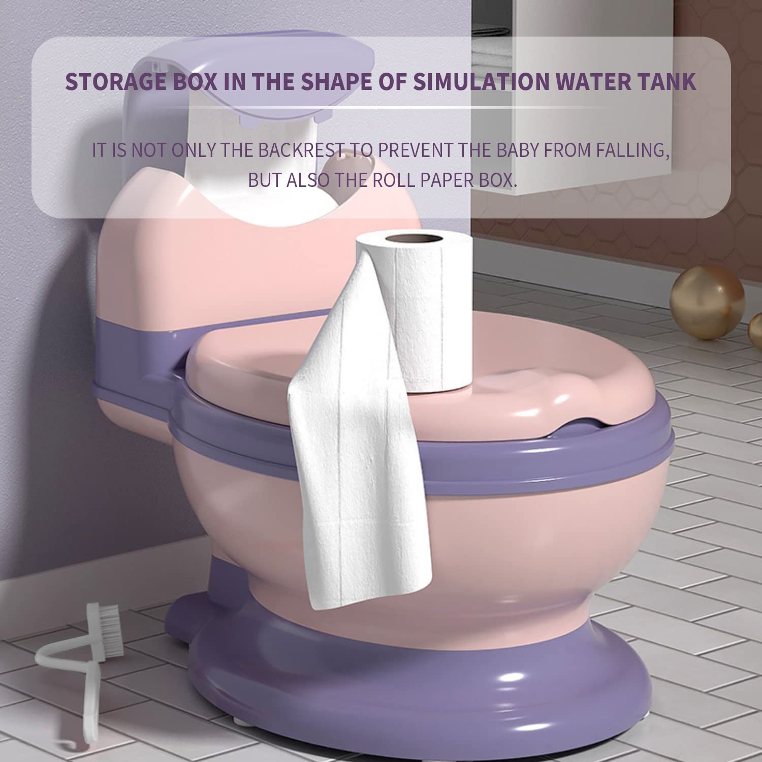 Koyosnier Potty splash guard helps keep training tidy