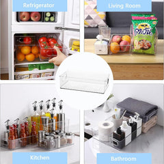 KPPTYTY Baby Bottle Organizer pantry storage in kitchen cabinet.