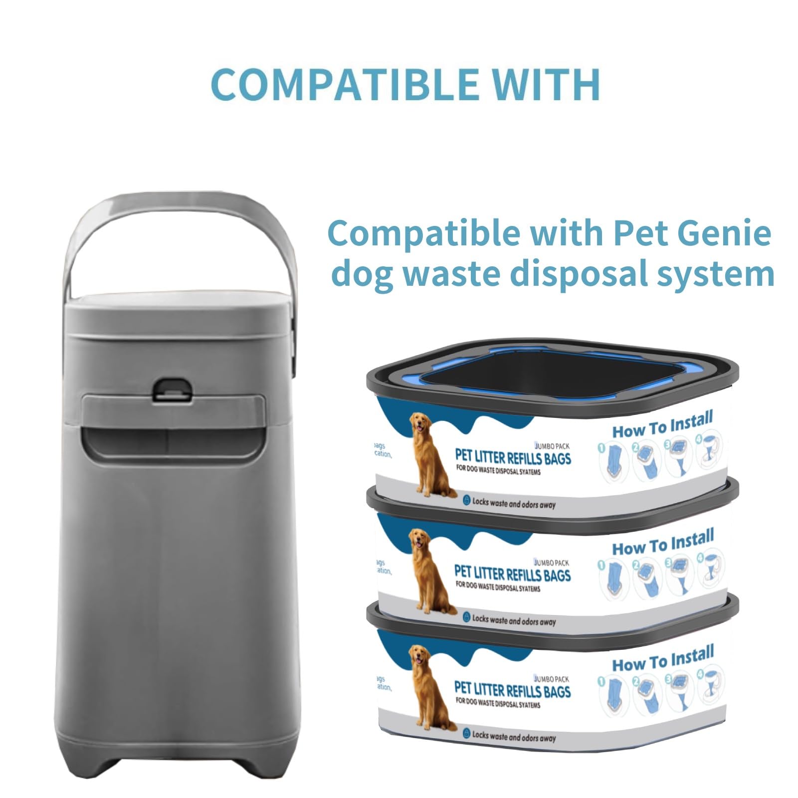 KPPTYTY easy-installation-process saves time during waste disposal.