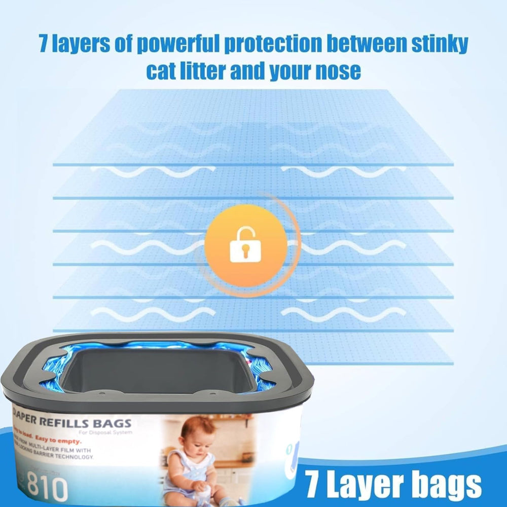 KPPTYTY four-pack refills simplify stocking and disposal setup.