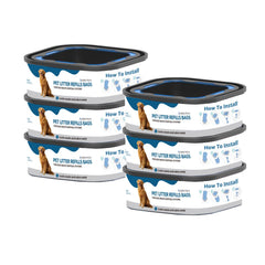 KPPTYTY Genie 42ft refill cartridge assembly for quick setup and clean disposal.