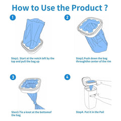 KPPTYTY jumbo square refill with continuous-film allows cut-to-length sizing.