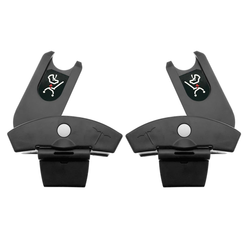 KPY car seat adapter with L-shaped clip secures YOYO stroller for quick car-ready setup.