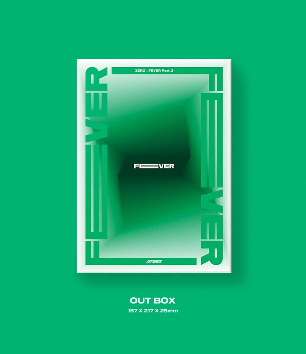 KQ Ent. ATEEZ photobook spread showcases vivid imagery for display and discussion