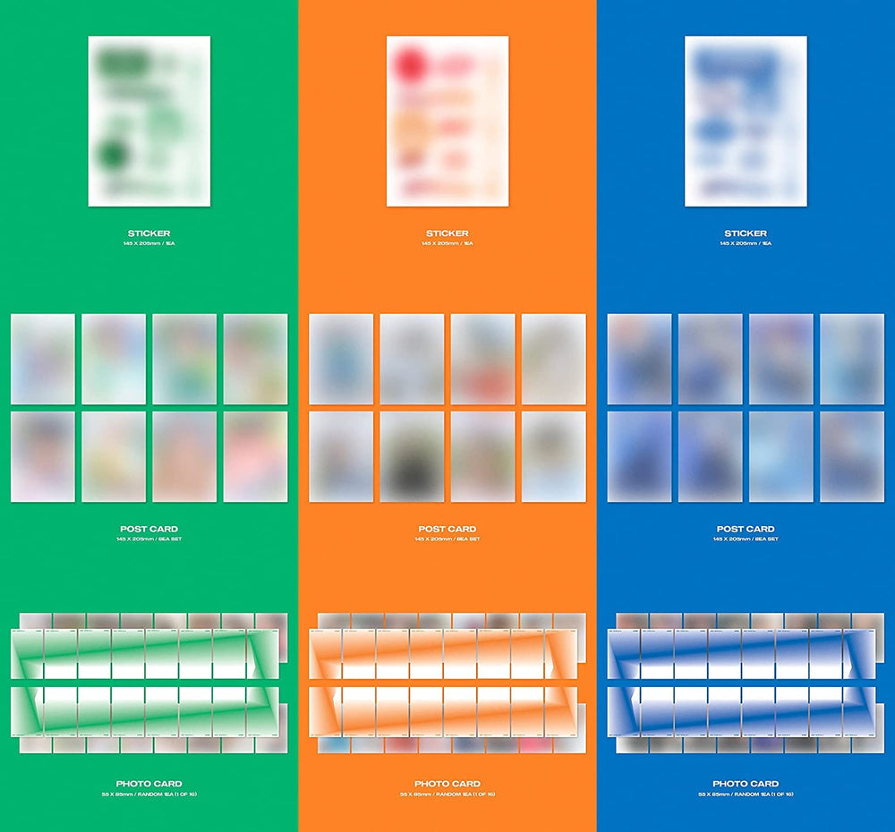 KQ Ent. ATEEZ ZERO: FEVER Part.3 inlay inside view aids display and collection planning.