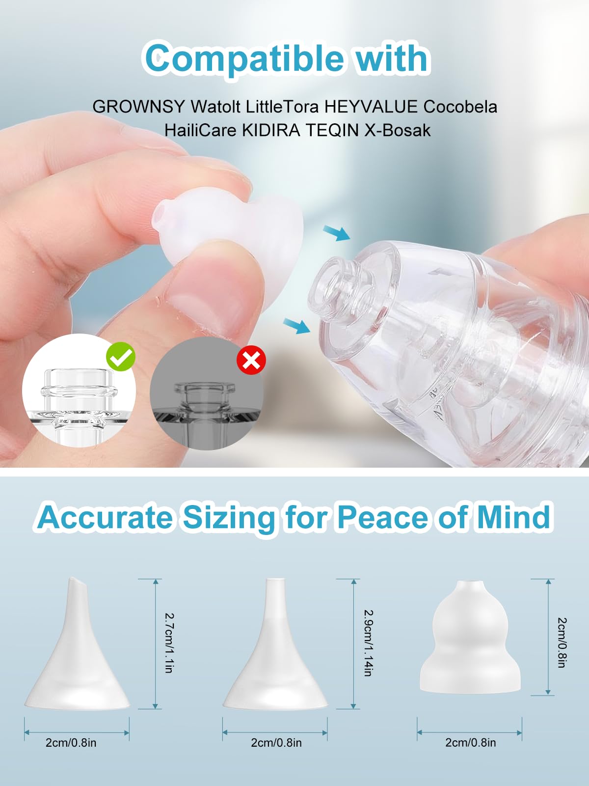 KQNWEWEOFN flat tip provides broad contact for quick relief