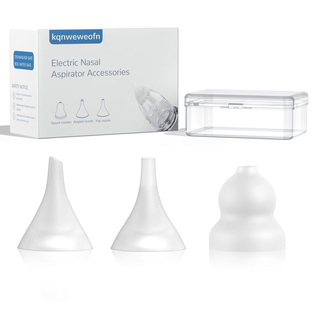KQNWEWEOFN silicone nasal aspirator tip in gourd shape for targeted cleaning