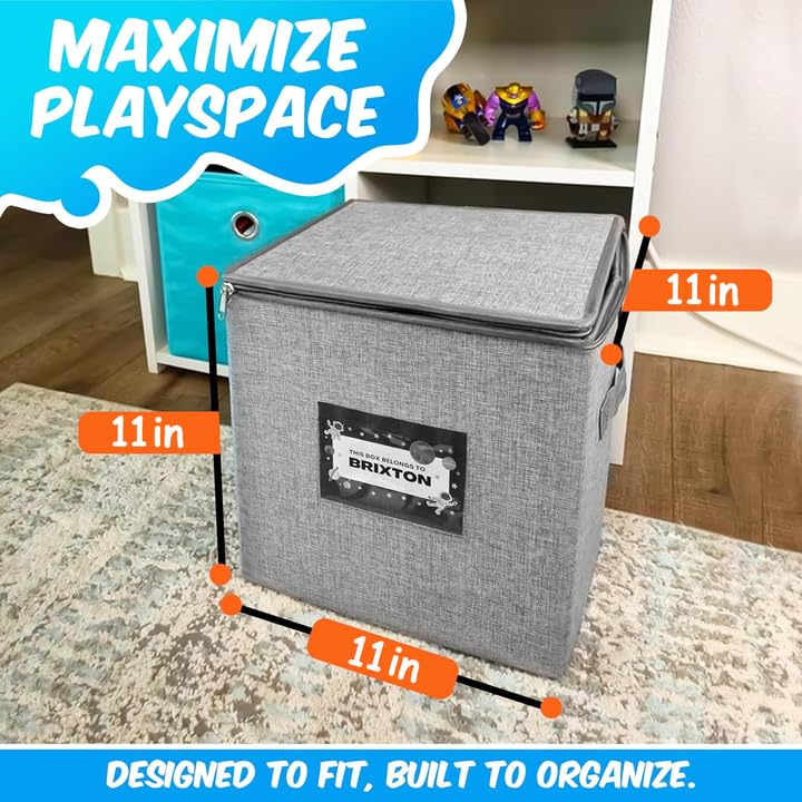 Kreative Kollector BrickCaddy at home or on the go supports imaginative play