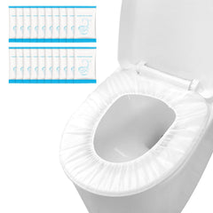 Krijuess disposable toilet seat cover packaged for travel convenience.