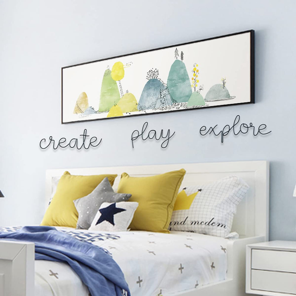 KRSHEMDE Classroom wall art invites engagement in learning spaces.