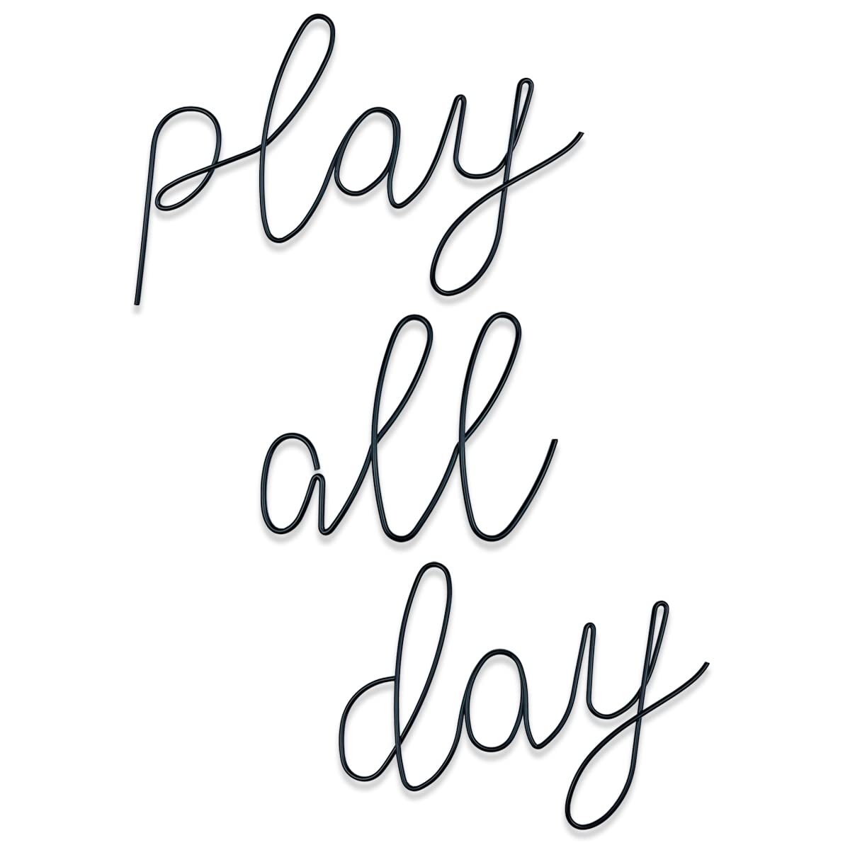 KRSHEMDE Playroom Wall Decor Sign Letters brighten kids' space and learning vibe.