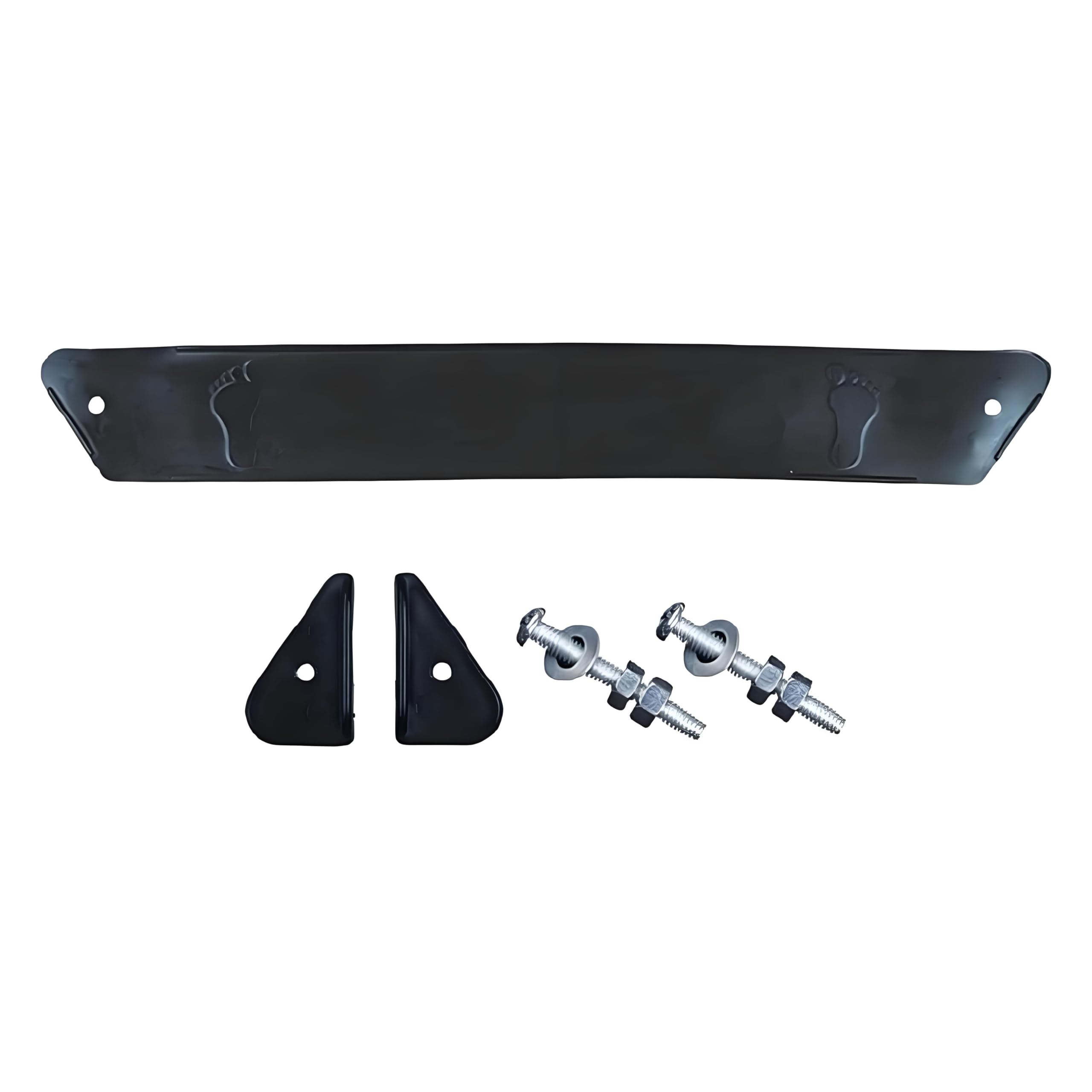 Kryoflare adjustable footrest shows universal fit for growing toddlers, enhancing foot support.