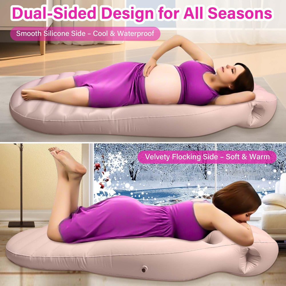 KSFJEU prone-sleep setup helps with comfort during naps and massages.