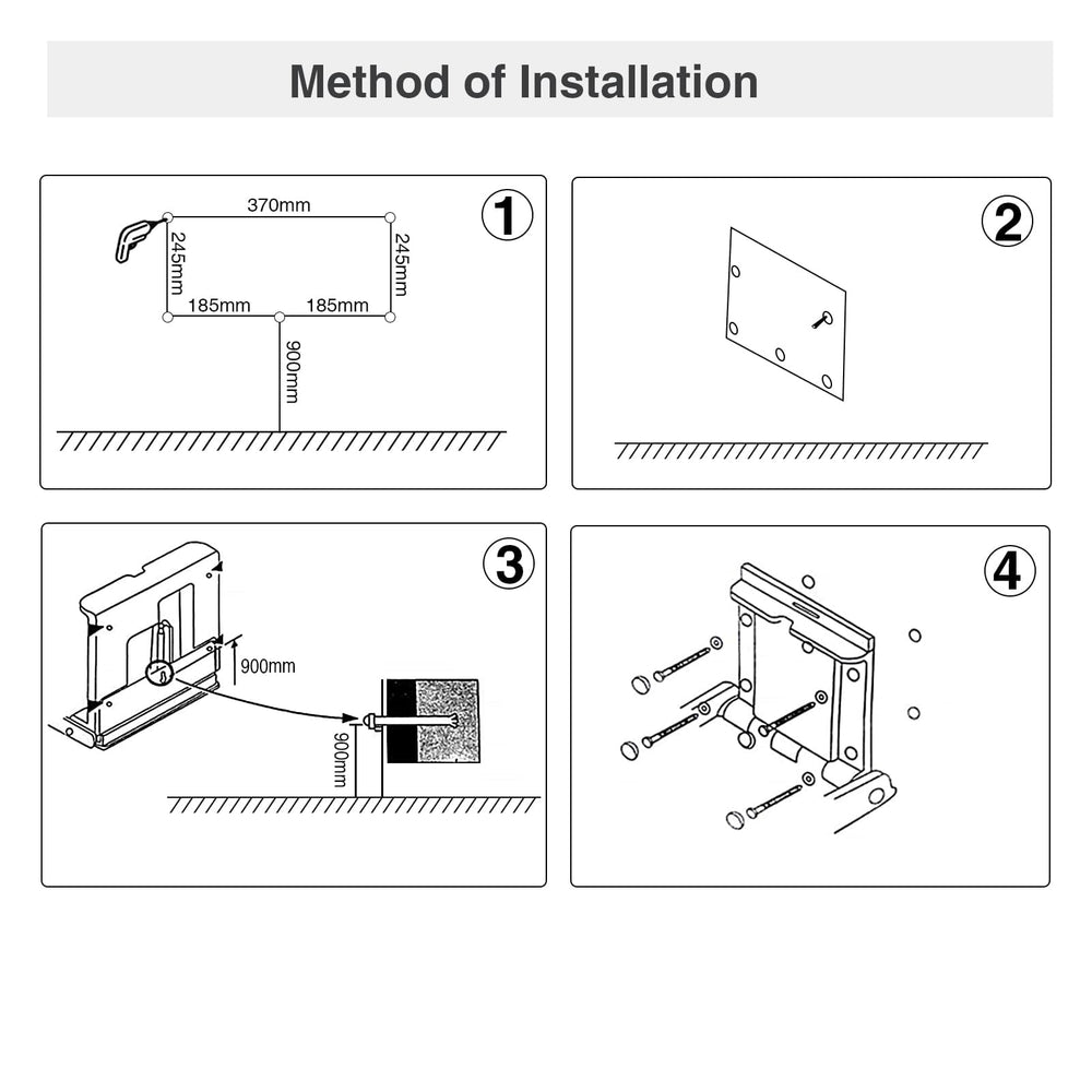 KSITEX installation-accessories included for quick, secure mounting.