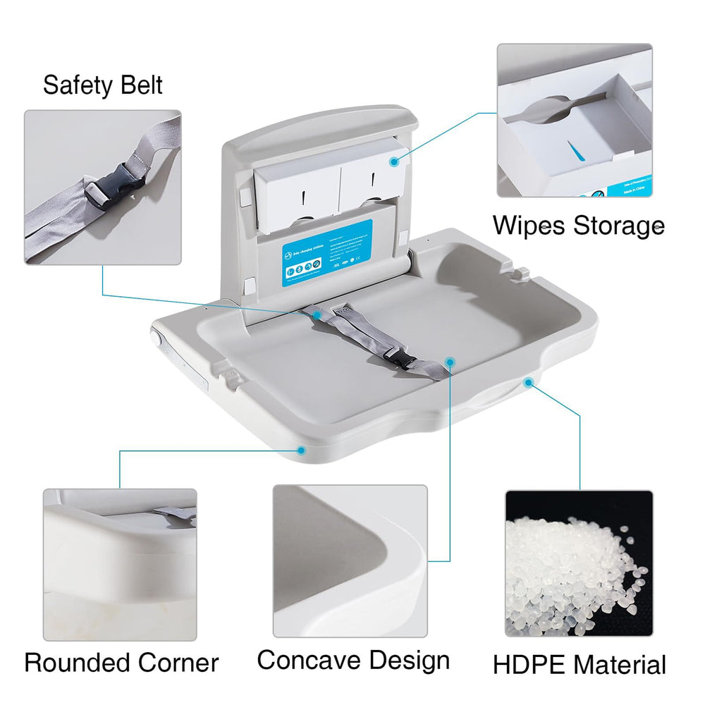 KSITEX silent-close-cylinder minimizes noise when folding and lowering the unit.