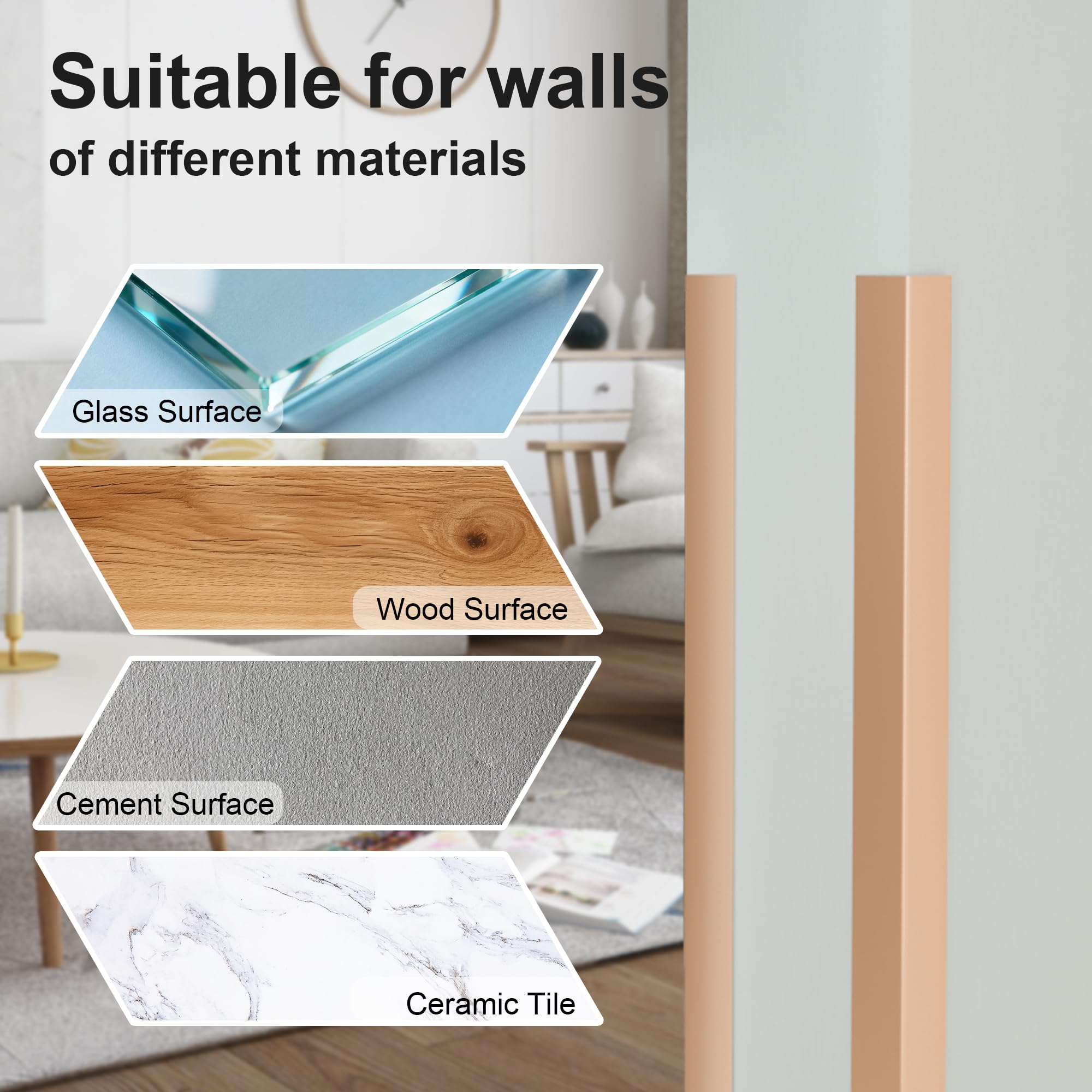KTINITK corner protector resists scratches, maintaining a polished look