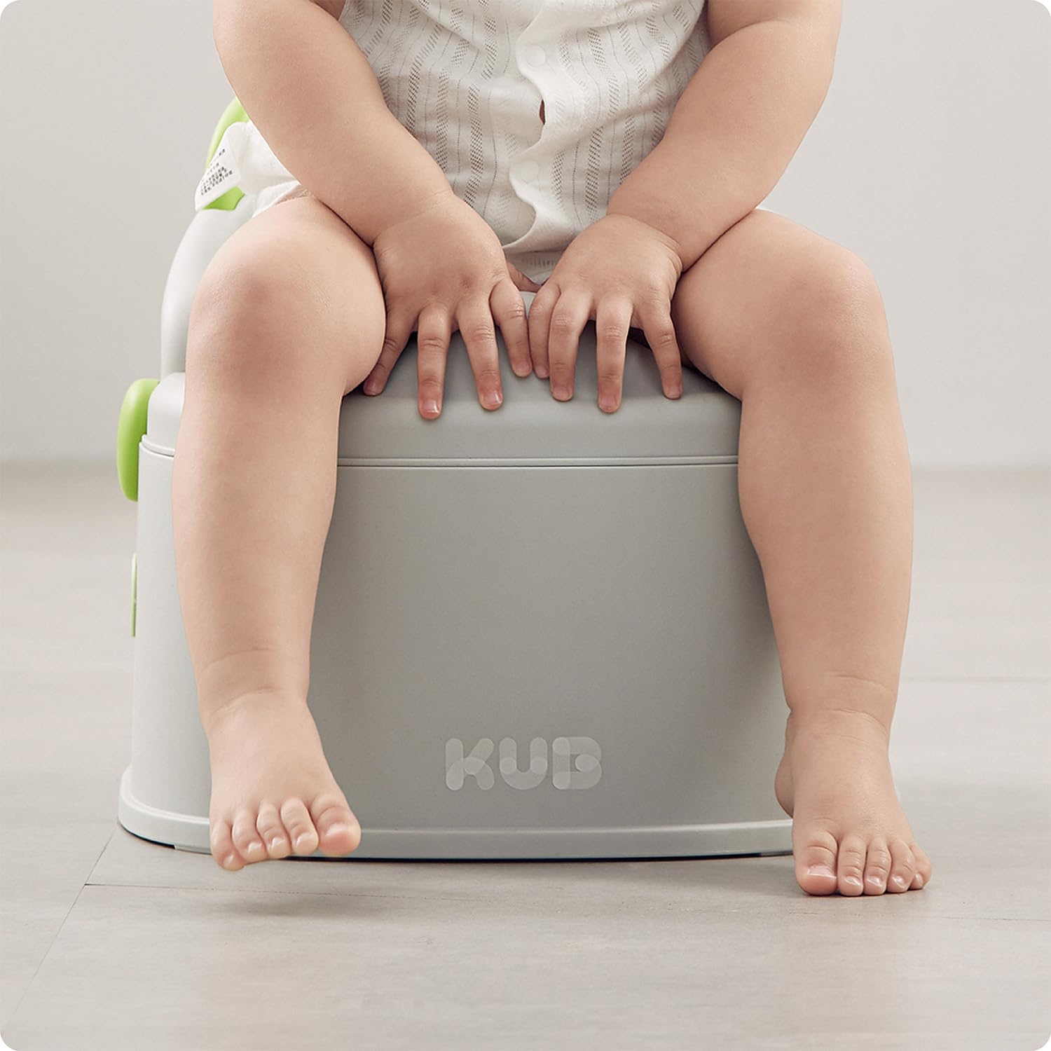 KUB 3-in-1 potty safety features include BPA-free materials and anti-slip base.