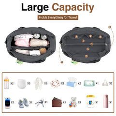 KUBYA Diaper Bag Tote lightweight design reduces fatigue during outings