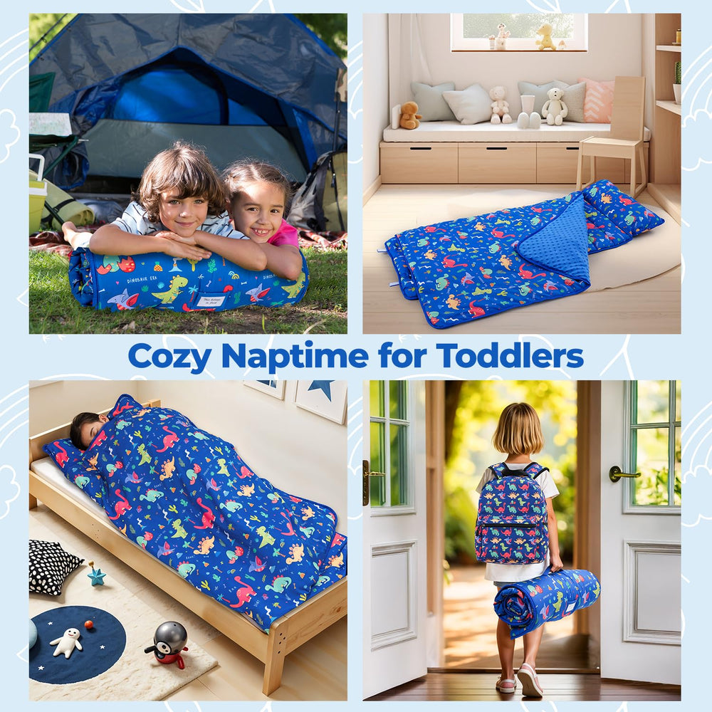 Kulahlik nap mat in use at preschool promotes comfort.