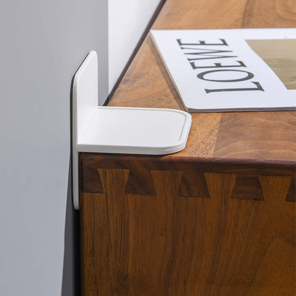kulusion universal furniture anchors image shows bookshelf, dresser, cabinet securely anchored for families.