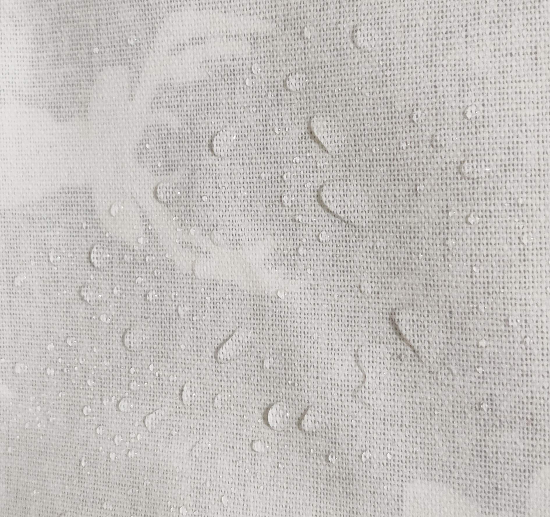 KUNRO Deer-pattern nursery basket close-up emphasizes linen-cotton fabric and soft texture.