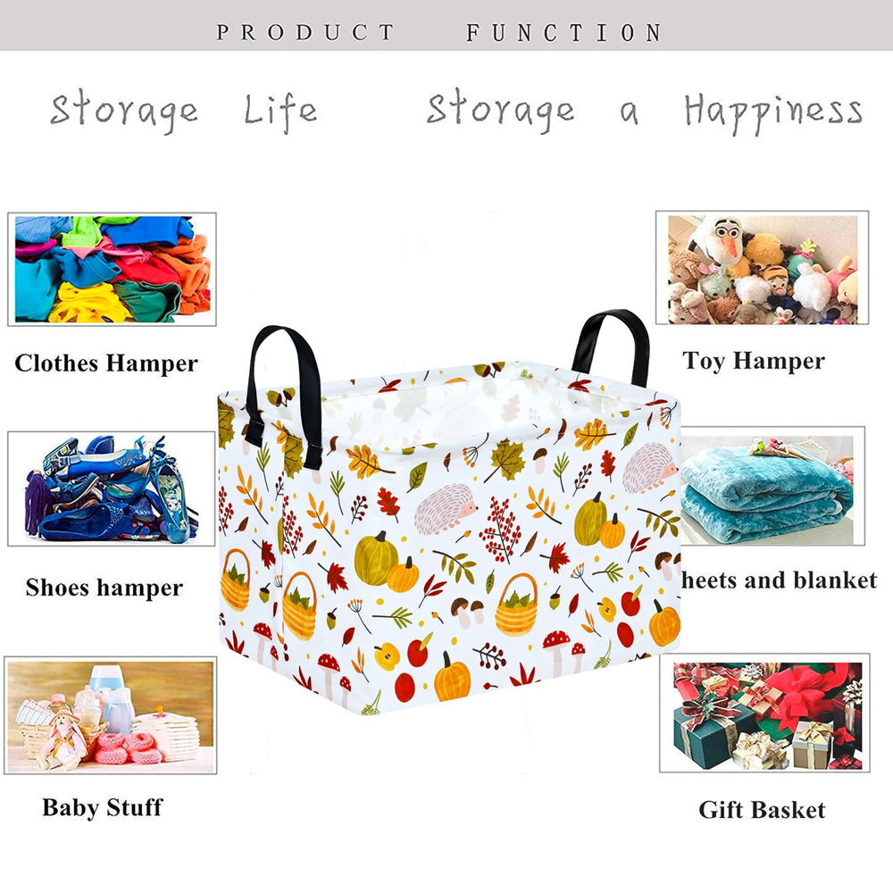 KUNRO gift storage basket toy storage keeps children's rooms tidy.