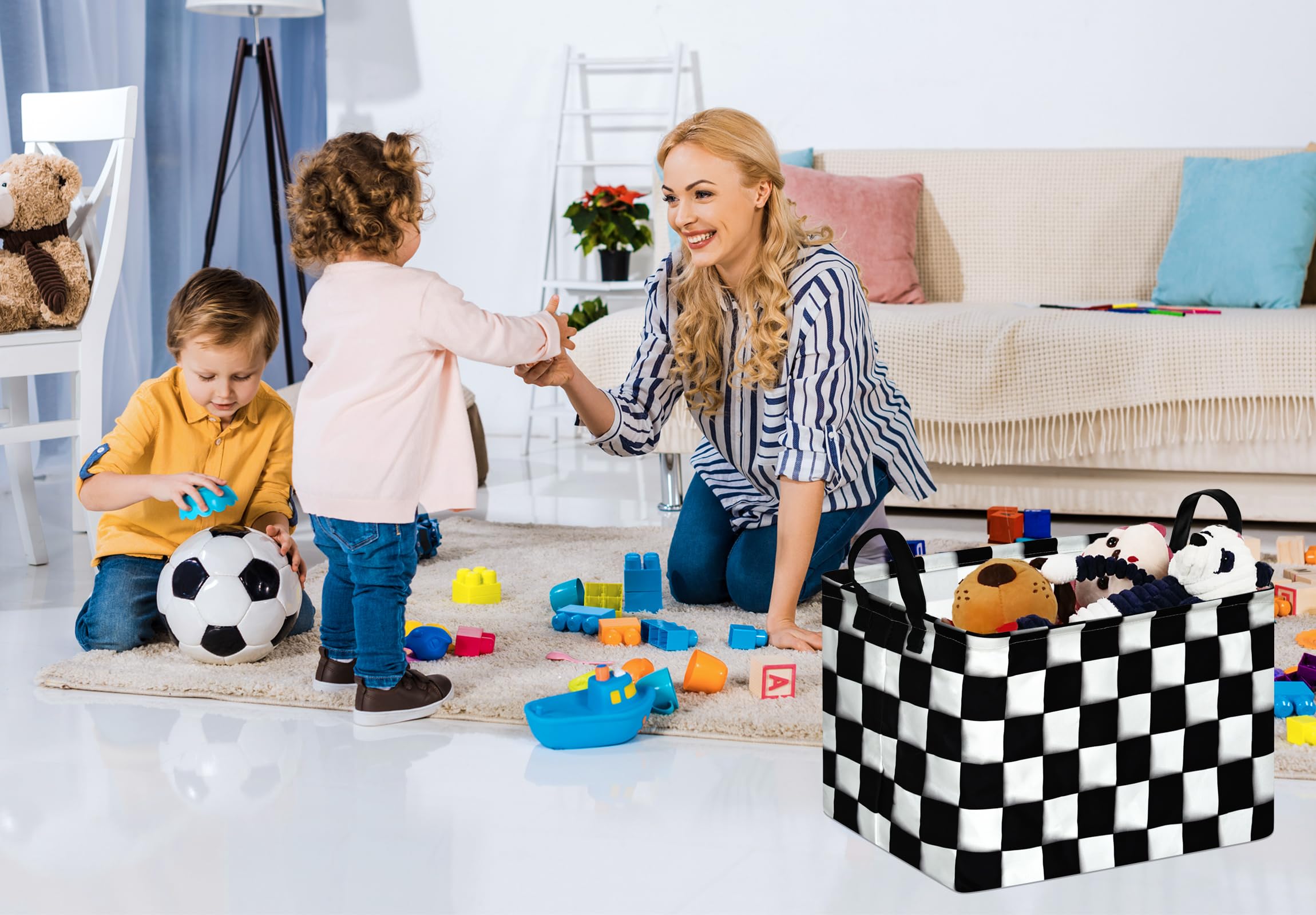 KUNRO gift-worthy storage bin suits racing fans