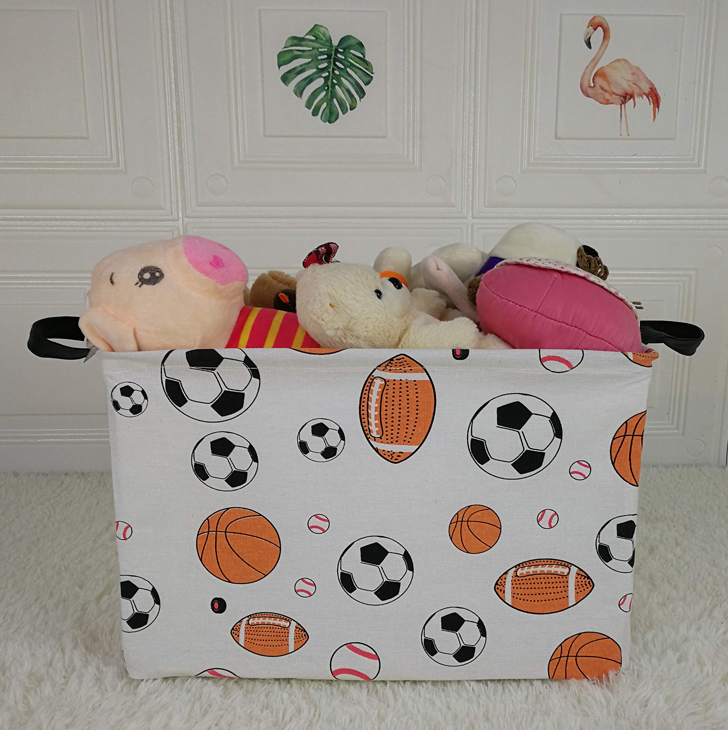 KUNRO Rectang Basket toy-storage shot highlights versatile nursery organization.