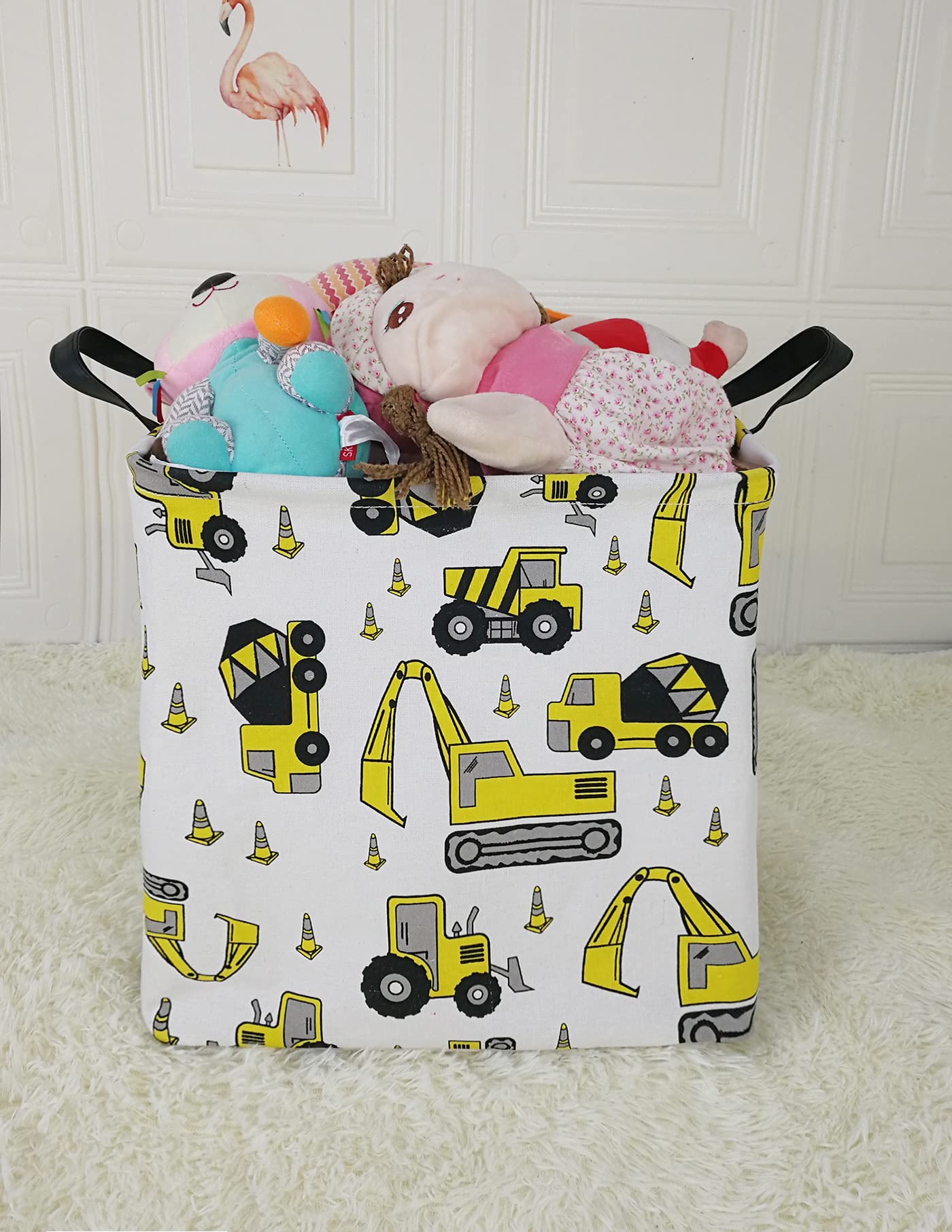 KUNRO toy storage use in nursery showing bright, accessible organization
