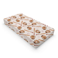 KuphiL10C changing pad cover on table demonstrates quick-dry fabric for busy mornings.