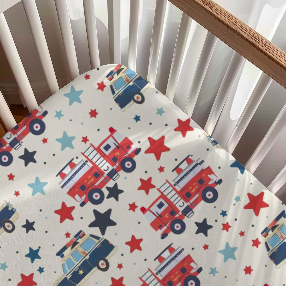 KuphiL10C Cartoon Car Sheets breathable fabric for baby skin
