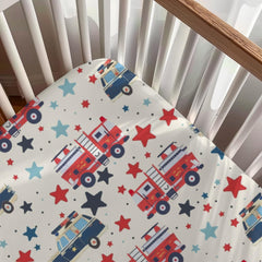 KuphiL10C Cartoon Car Sheets breathable fabric for baby skin