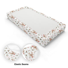KuphiL10C soft polyester changing pad cover provides gentle comfort during diaper changes.