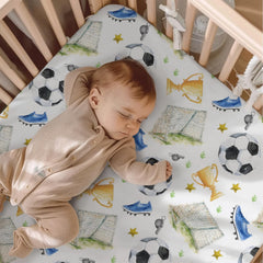 KuphiL10C unisex nursery colors coordinate with any baby room theme.