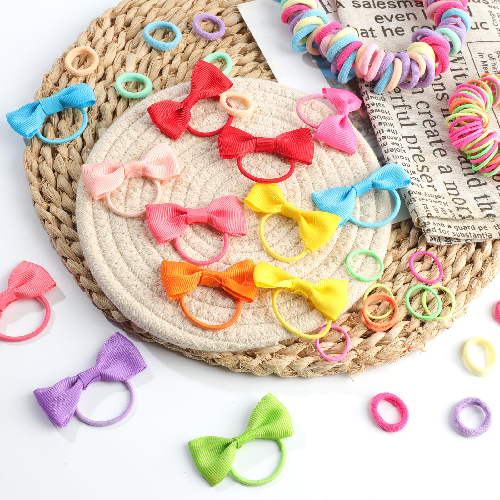 KuuCare gift-ready hair ties pack – perfect for birthdays or baby showers.