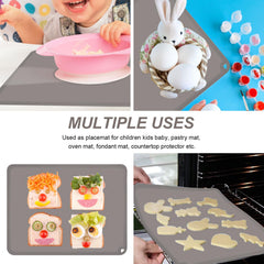 KVK thicker version placemats durable non-slip base for daily toddler meals