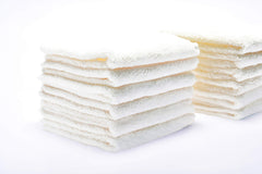 Kyapoo Baby Washcloths bath-time use showing gentle cleansing during bath.