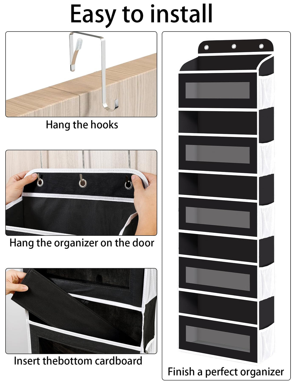 KYEVIS five-large-pocket design detail demonstrates sturdy construction and high capacity.