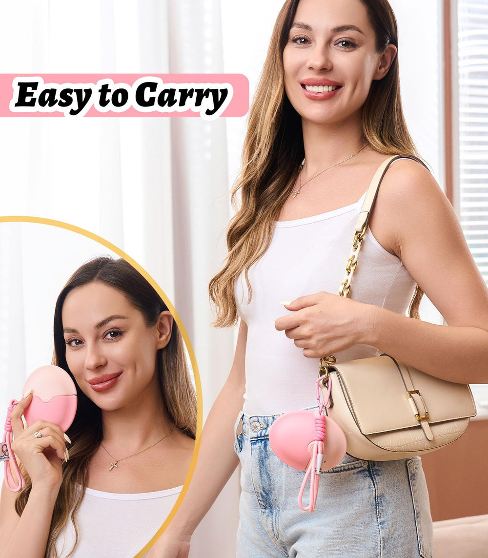 KYHDIYA Sunscreen Applicator 55ml capacity is travel-ready for families.