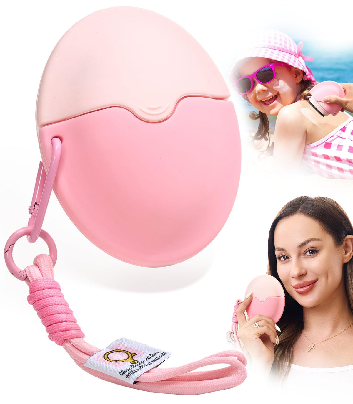 KYHDIYA Sunscreen Applicator roll-on roller-ball for smooth, mess-free sun protection on-the-go.