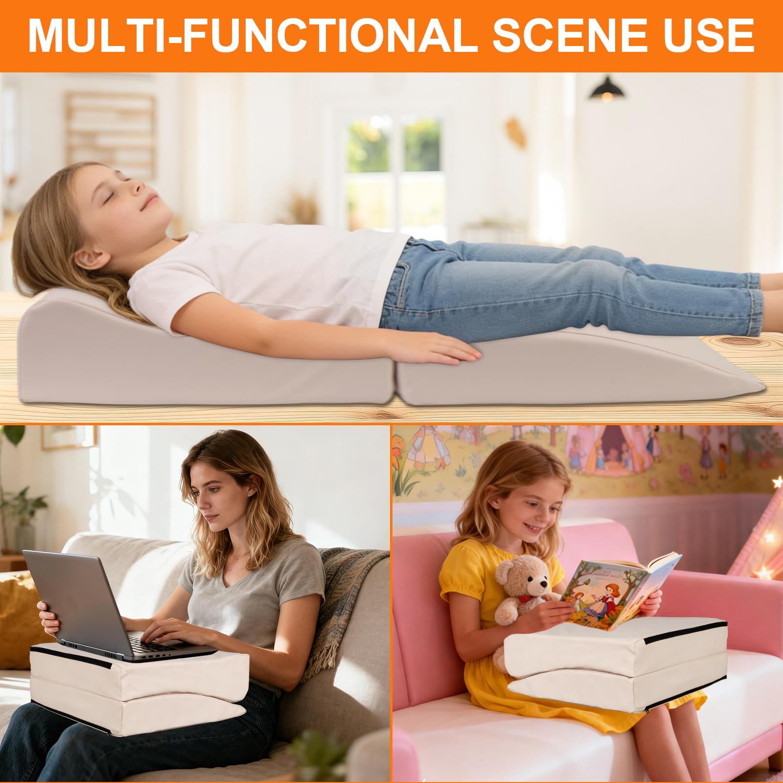 kyrgeu compact storage design shows mat folded flat for simple stow-away.