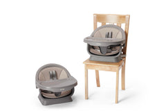 Kyrise 5-in-1 high chair gray stable base with non-slip feet