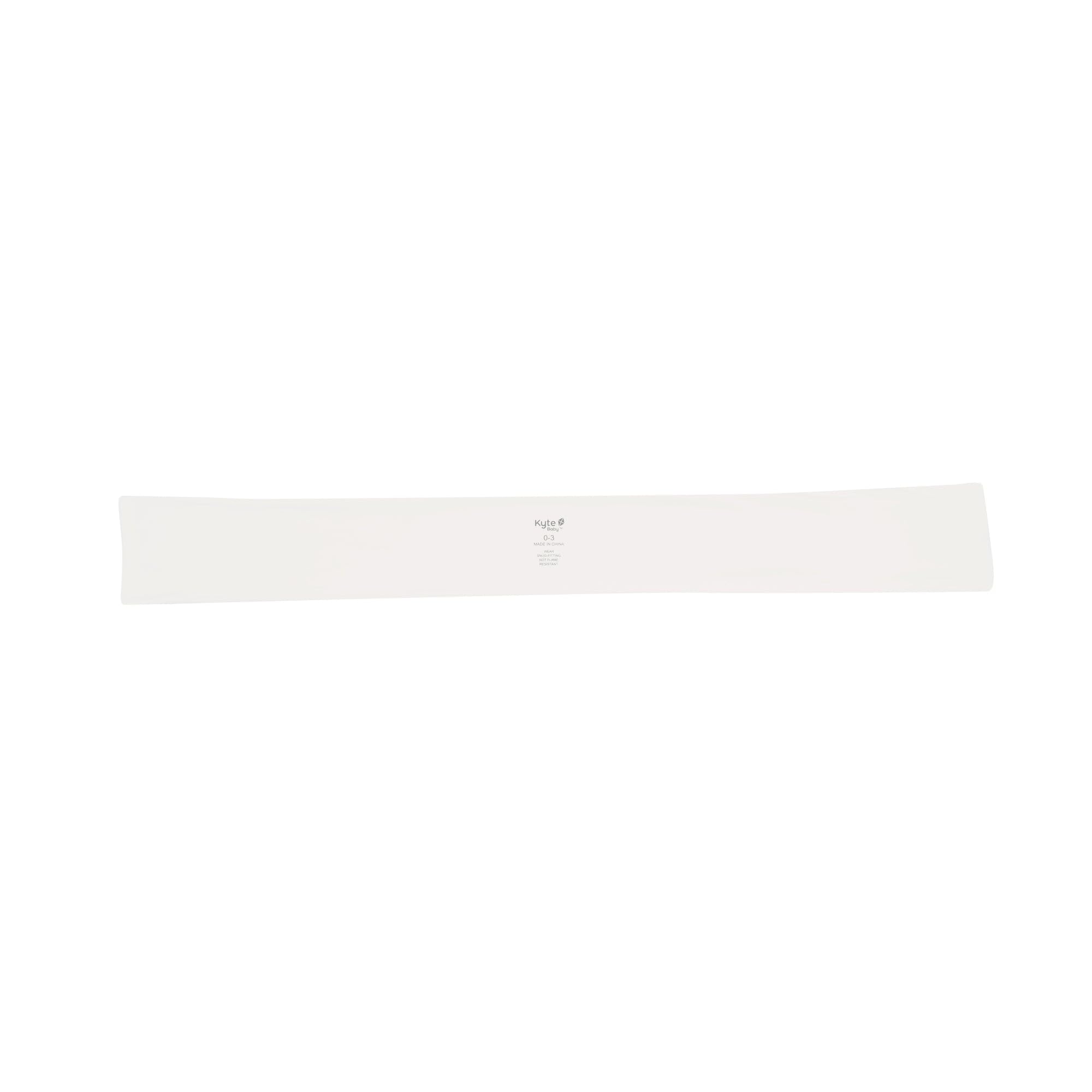 KYTE BABY bamboo bow flat lay packaging shows versatile accessory for outfits.