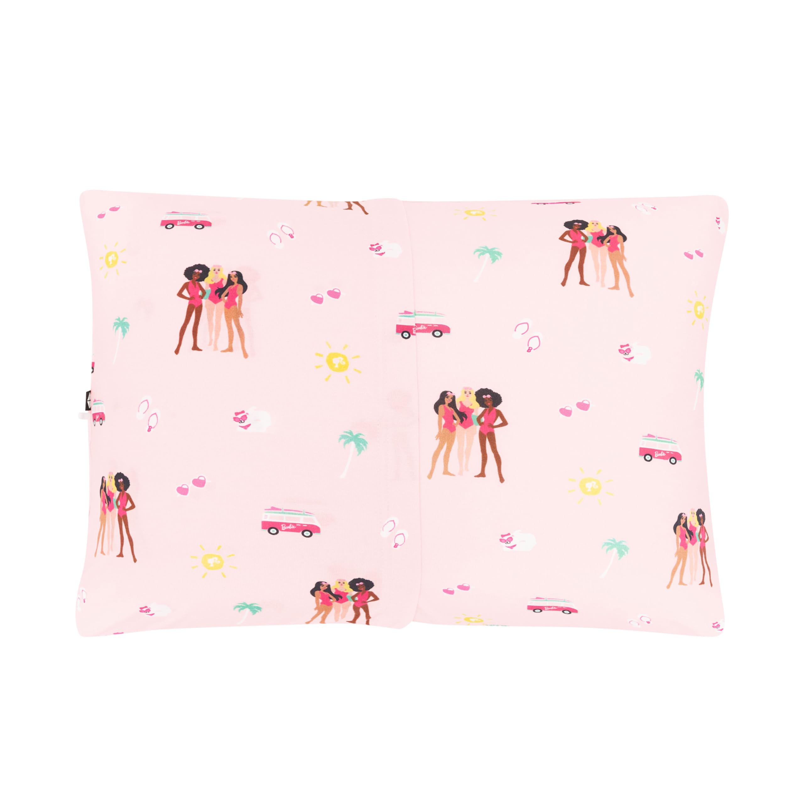 KYTE BABY bamboo toddler pillowcase with envelope closure and knife edge provides secure, neat edges.