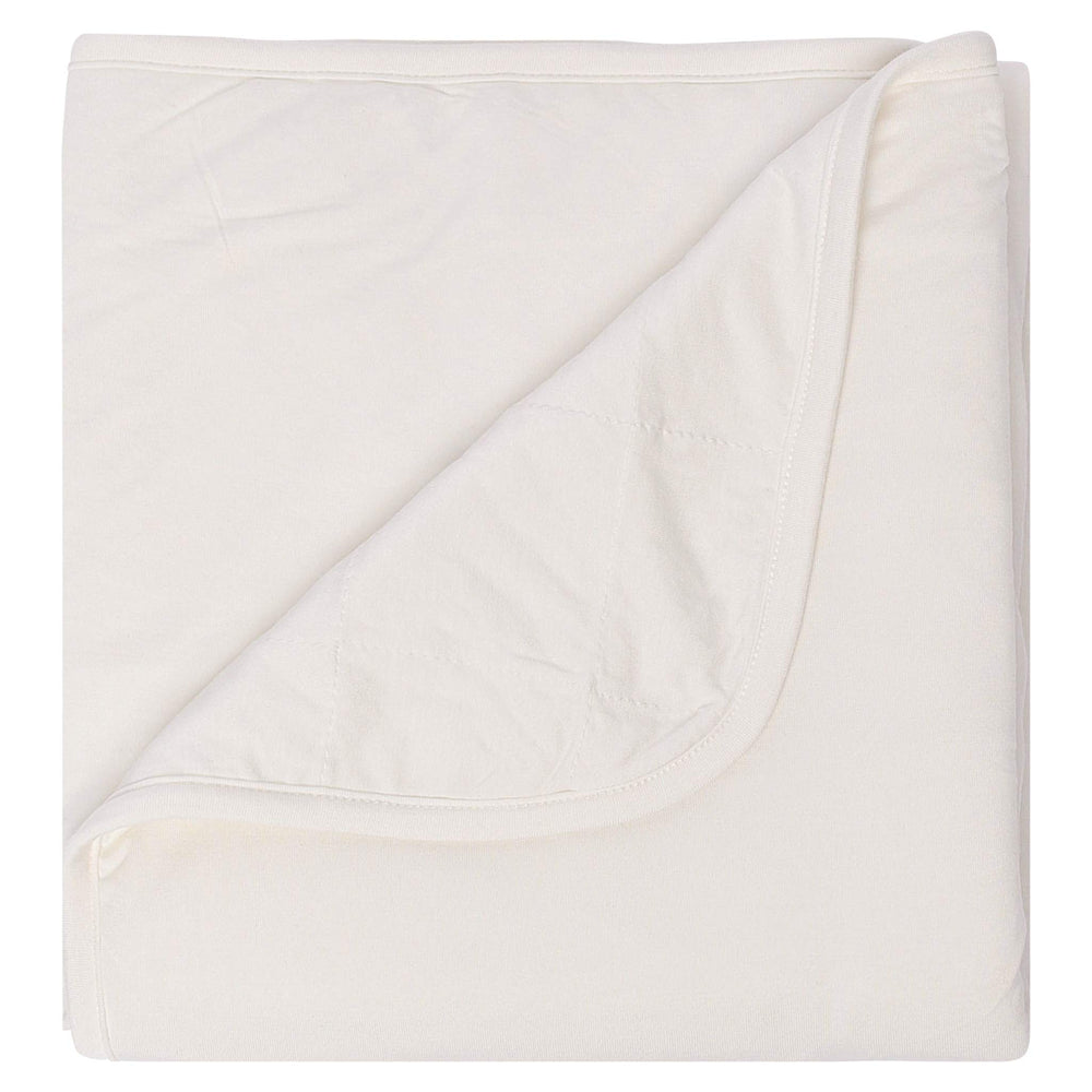 KYTE BABY Cloud blanket front view shows plush bamboo rayon blend for warmth and softness.